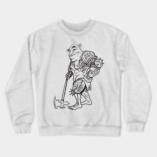 Shrek paladin Crewneck Sweatshirt